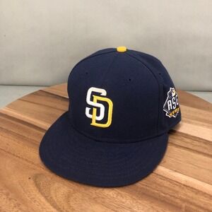 New Era San Diego Padres 2016 ASG All Star Game Fitted Baseball Cap Hat 7 1/4